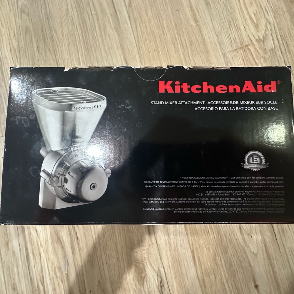KitchenAid Silver Kitchen Tool Attachment